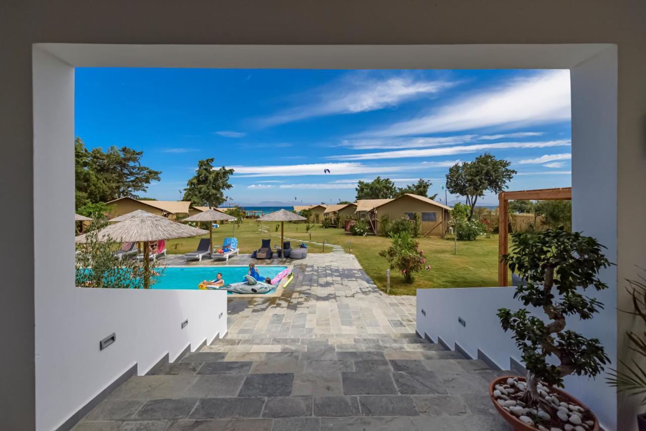 Logos Beach Village Theológos Exteriör bild